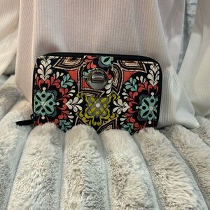 Vera Bradley Paisley Wallet